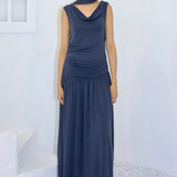 SCG MADE |Isla Cupro-blended Maxi Dress