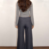 SCG MADE | Irene Mid-rise Wide Leg Trousers