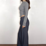 SCG MADE | Irene Mid-rise Wide Leg Trousers