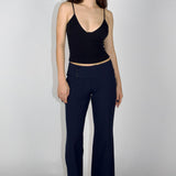SCG MADE | Evelyn Low-rise Striped Trousers