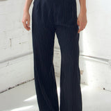 SCG MADE |Everyday Favourite Mid-rise Striped Trousers