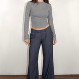 SCG MADE | Irene Mid-rise Wide Leg Trousers