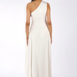 SCG MADE |Leia Cupro-blended Maxi Dress