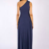 SCG MADE |Leia Cupro-blended Maxi Dress