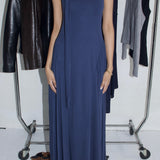 SCG MADE |Leia Cupro-blended Maxi Dress