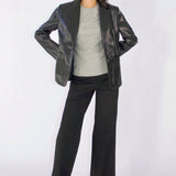 SCG MADE | Sloane Faux Leather Blazer