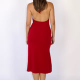 SCG MADE |Aster halter neck midi dress