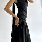 SCG MADE |Isla Cupro-blended Maxi Dress