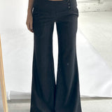 SCG MADE | Evelyn Low-rise Tencel Jeans in Black (Petite)