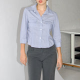 SCG MADE | Madison Button-up Cotton Fitted Shirt