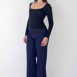 SCG MADE | Margaux Long Sleeve Square Neck Top