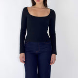 SCG MADE | Margaux Long Sleeve Square Neck Top