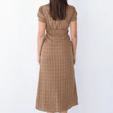 SCG MADE |Sera Button-Front Midi Dress