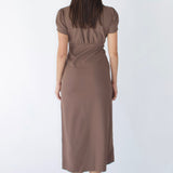 SCG MADE |Sera Button-Front Midi Dress