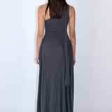 SCG MADE |Leia Cupro-blended Maxi Dress