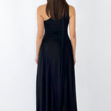 SCG MADE |Leia Cupro-blended Maxi Dress