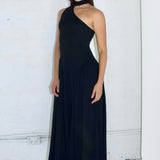 SCG MADE |Leia Cupro-blended Maxi Dress