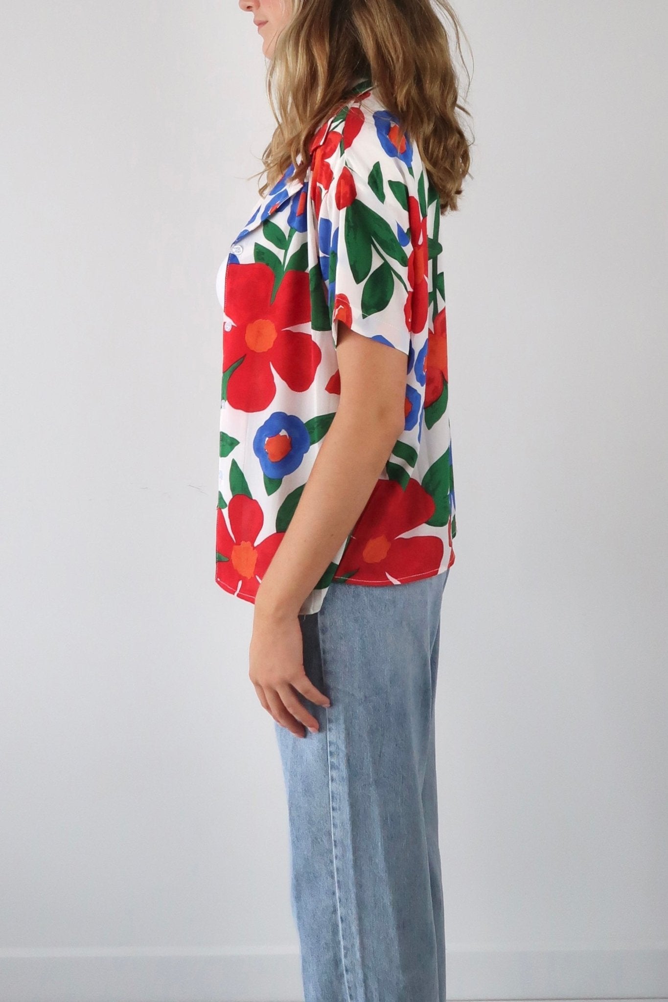 Haiwaii floral button down shirt - SCG_COLLECTIONS