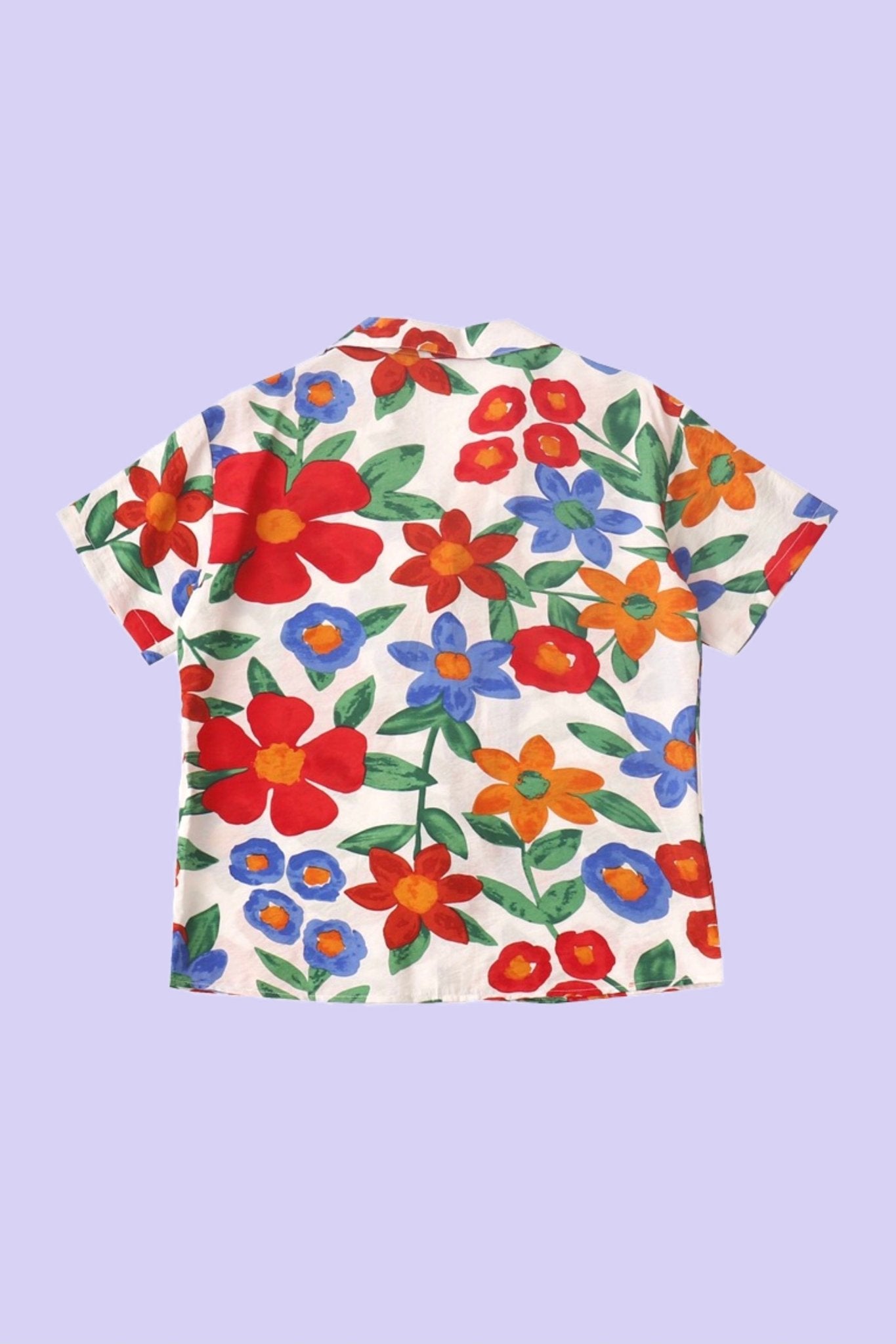 Haiwaii floral button down shirt - SCG_COLLECTIONS