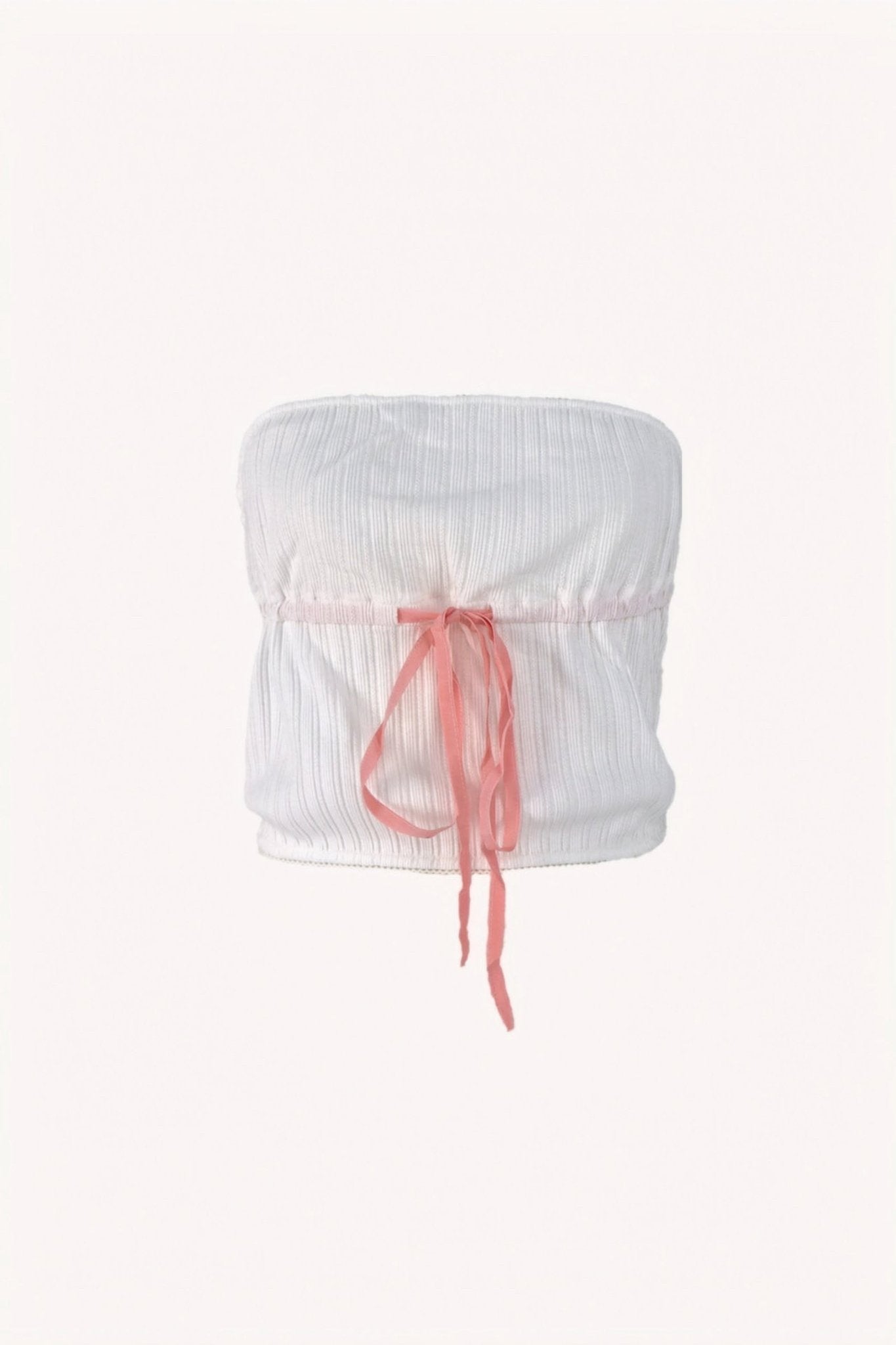 SCG MADE |Dorothea Pointelle Tube Top - SCG_COLLECTIONSTop