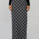 SCG MADE |Kelsey 90s plaid maxi skirt - SCG_COLLECTIONSBottom