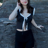SCG MADE | Oceania tie front top - SCG_COLLECTIONSTop