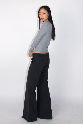 Margaux Long Sleeve Square Neck Top