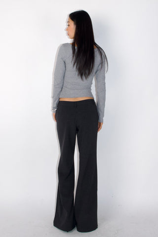 Margaux Long Sleeve Square Neck Top