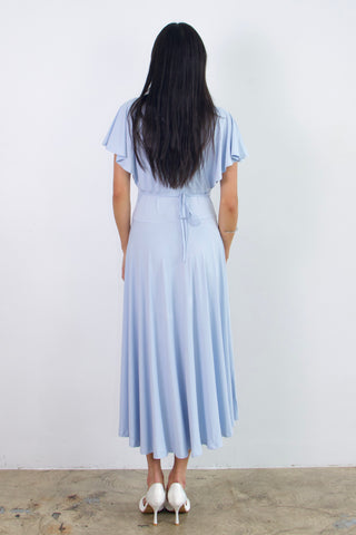 Camille Asym Bamboo Drape Dress