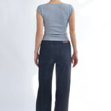 SCG MADE | Basic Cap Sleeve Square Neck Cotton Baby Tee