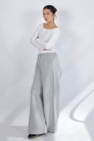 Everyday Wide-Leg Track Pants