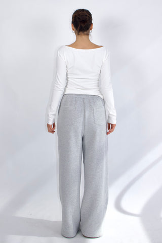 Everyday Wide-Leg Track Pants