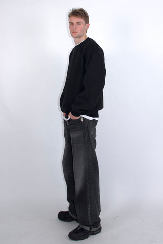 Basic Unisex Crewneck Oversized Jumper