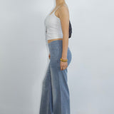 SCG MADE | Evelyn Low-rise Jeans in Light wash