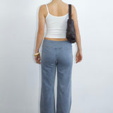 SCG MADE | Evelyn Low-rise Jeans in Light wash