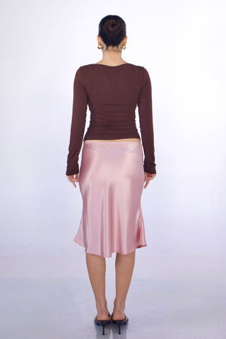 Carolyn Bamboo Boatneck Top