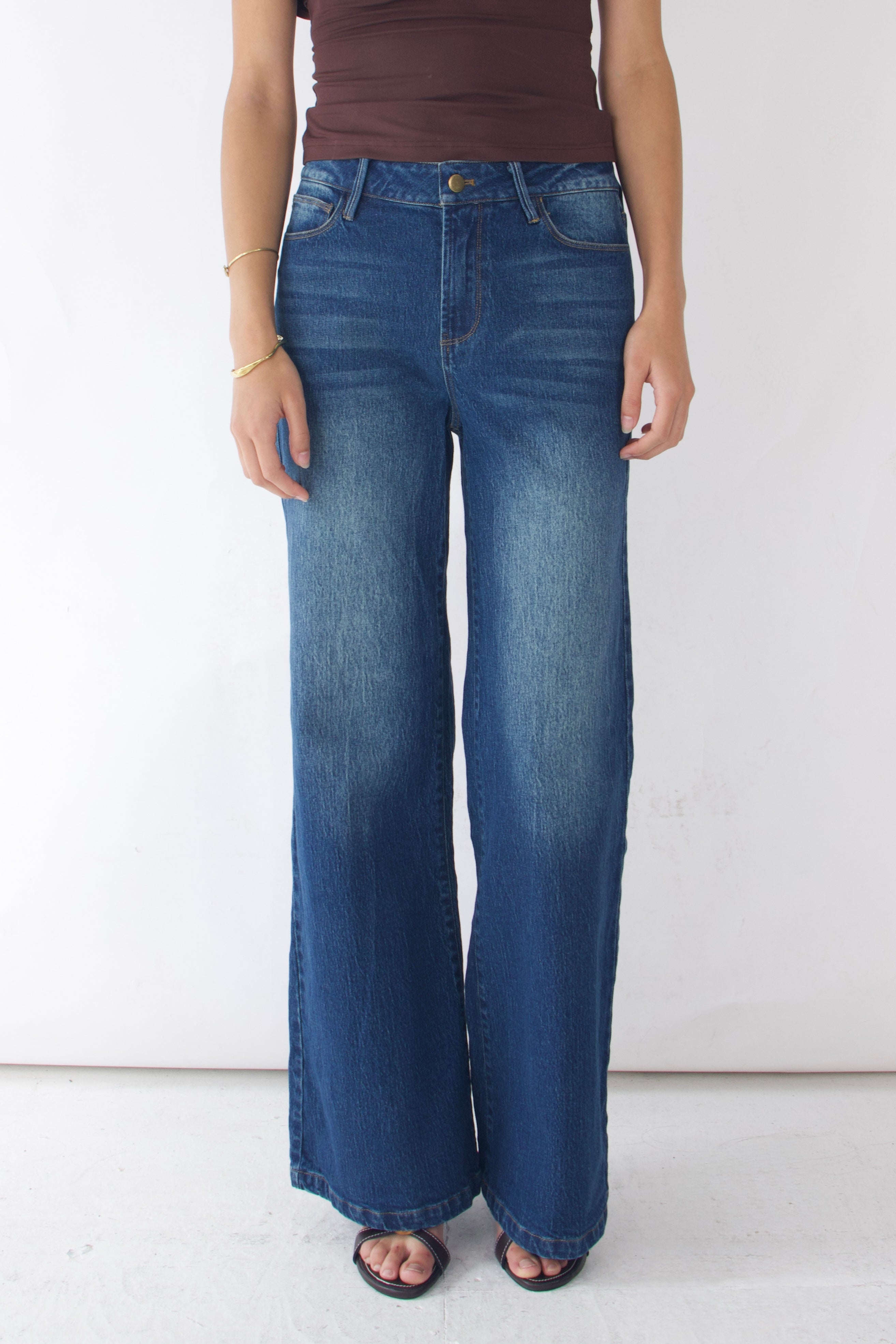 SCG MADE | Vivienne 中度水洗牛仔裤