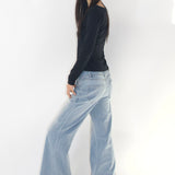 SCG MADE | Rita Low-rise Jeans in Light wash