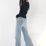 SCG MADE | Rita Low-rise Jeans in Light wash