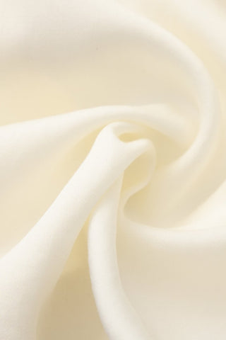 Noir Lace-Back Ruched Blouse