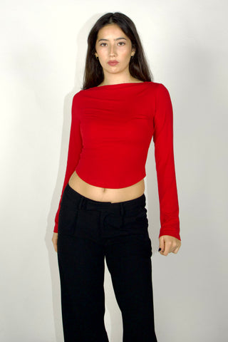 Valeria Boatneck Top