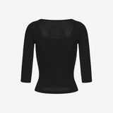 SCG MADE | Frankie square neck 3/4 sleeve top