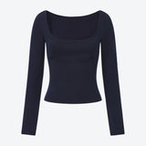 SCG MADE | Margaux Long Sleeve Square Neck Top