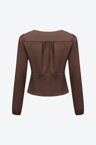 Vivien Button Front Blouse