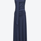 SCG MADE |Isla Cupro-blended Maxi Dress