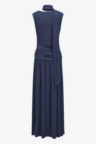 Isla Cupro-blended Maxi Dress