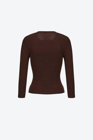 Jamie 3/4 sleeves henley top