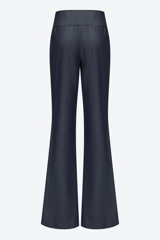 Evelyn Low-rise Tencel Jeans in Dark Blue (Tall)