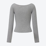SCG MADE | Margaux Long Sleeve Square Neck Top