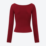 SCG MADE | Margaux Long Sleeve Square Neck Top